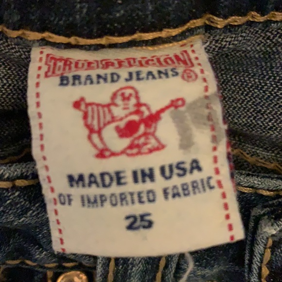 True Religion Jeans size 25 - Picture 6 of 10